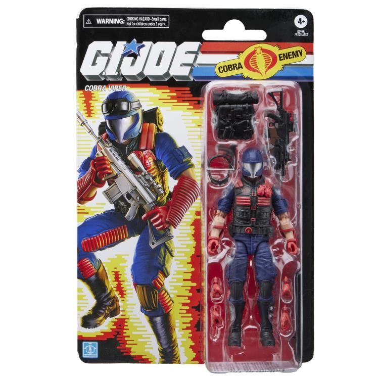 GI JOE Classified Series 6" Retro Collection Cobra Viper Action Figure