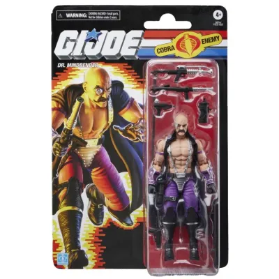GI JOE Classified Series 6 GI JOE Classified Series 6" Retro Collection Dr. Mindbender Action Figure