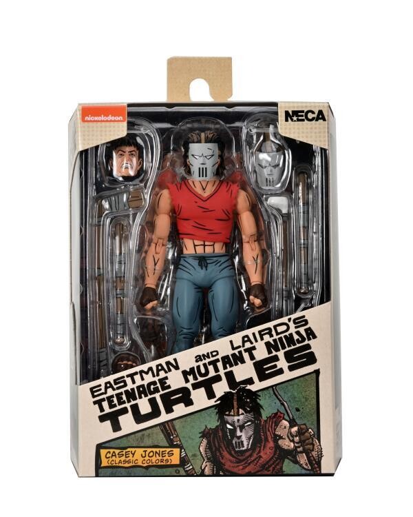 NECA 7 NECA 7" Scale TMNT Teenage Mutant Ninja Turtles Casey Jones Red Shirt Version (Mirage Comics)