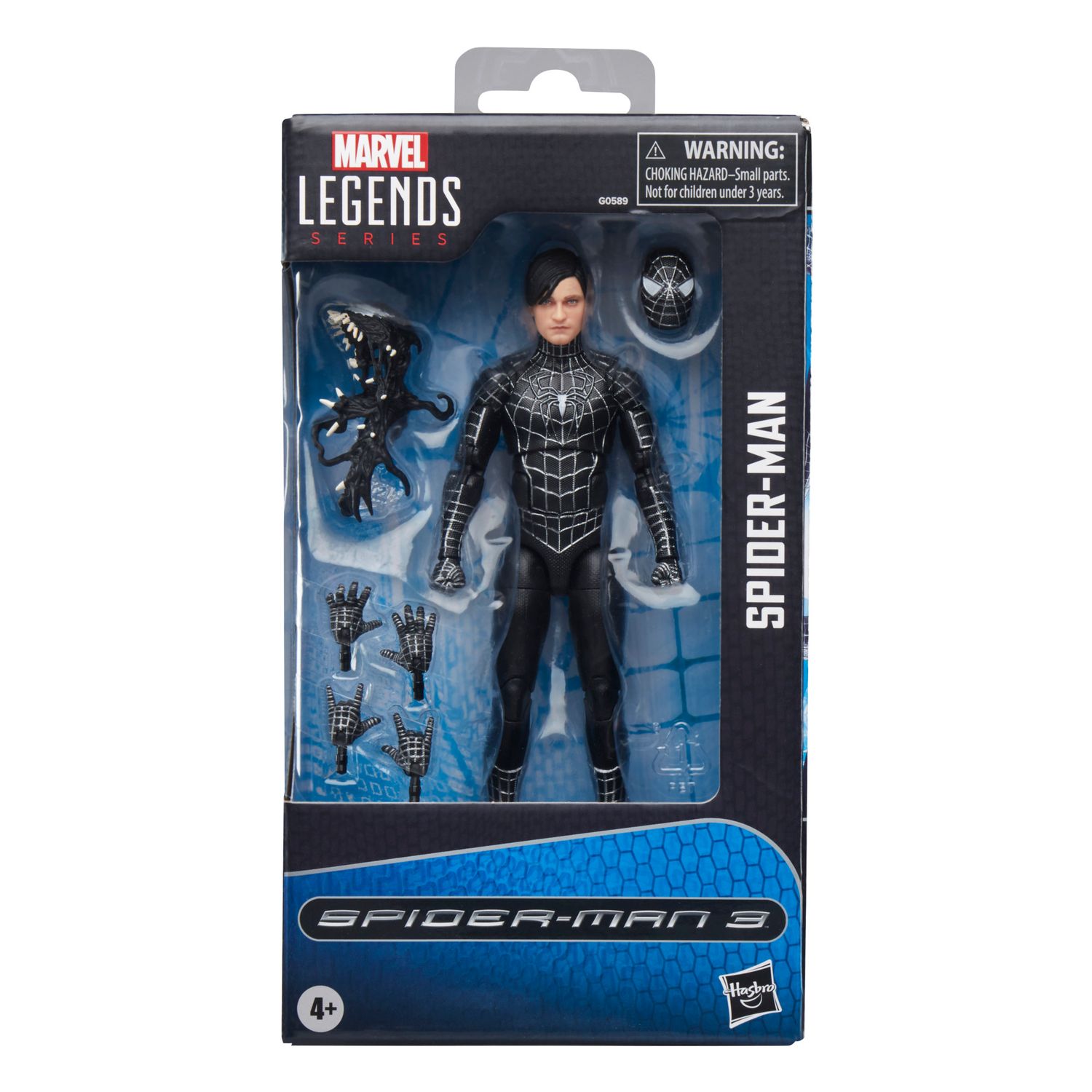 Marvel Legends 6" Spider Man Symbiote Suit (Spider Man 3) Action Figure
