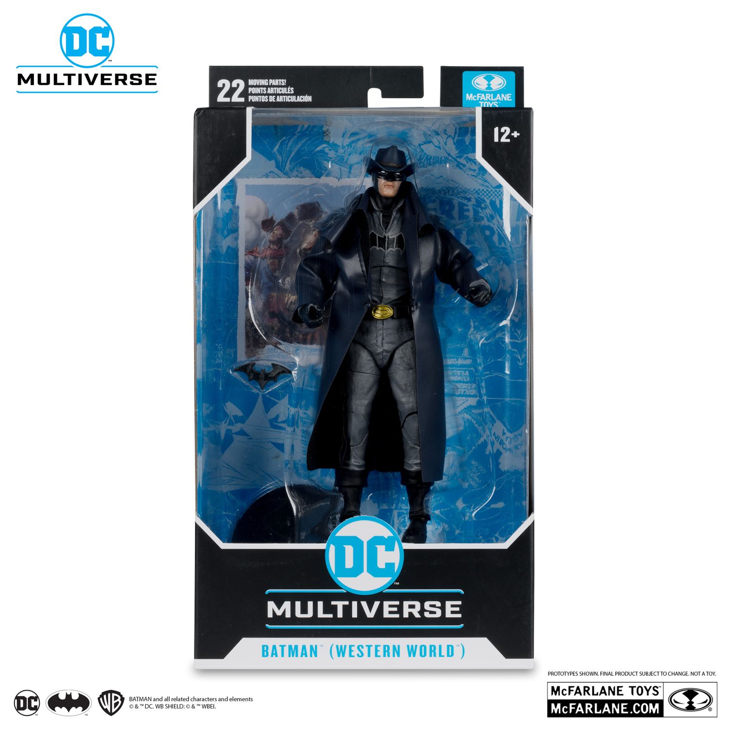 MCFARLANE TOYS 7 MCFARLANE TOYS 7" DC MULTIVERSE Batman (Western World) Action Figure