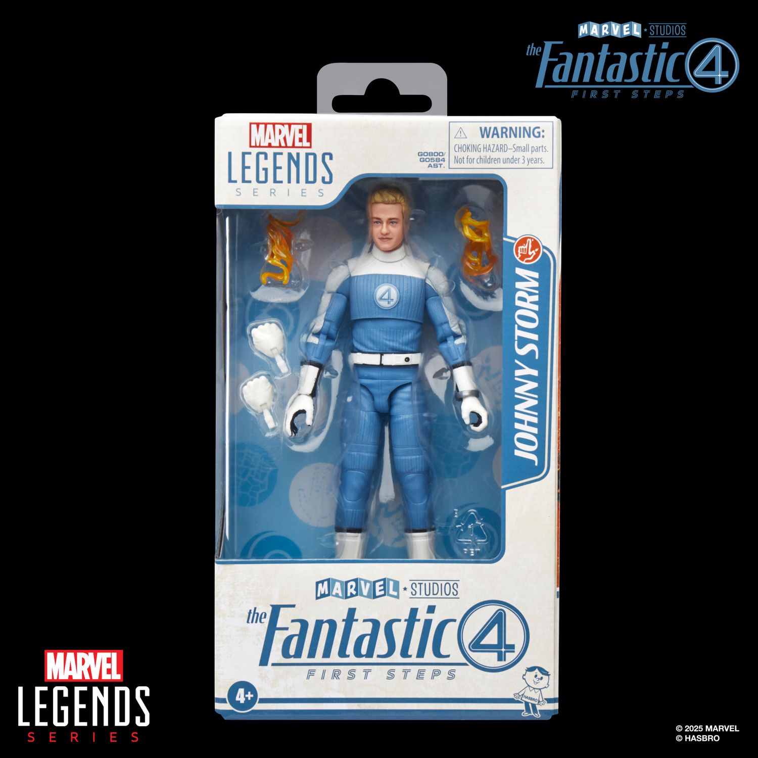 Marvel Legends 6 Marvel Legends 6" Series Johnny Storm Action Figure (Fantastic Four: First Steps)