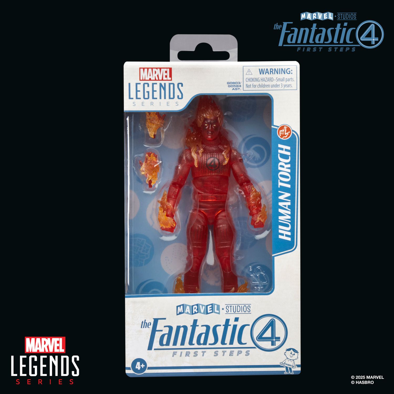 Marvel Legends 6 Marvel Legends 6" Series Human Torch Action Figure (Fantastic Four: First Steps)
