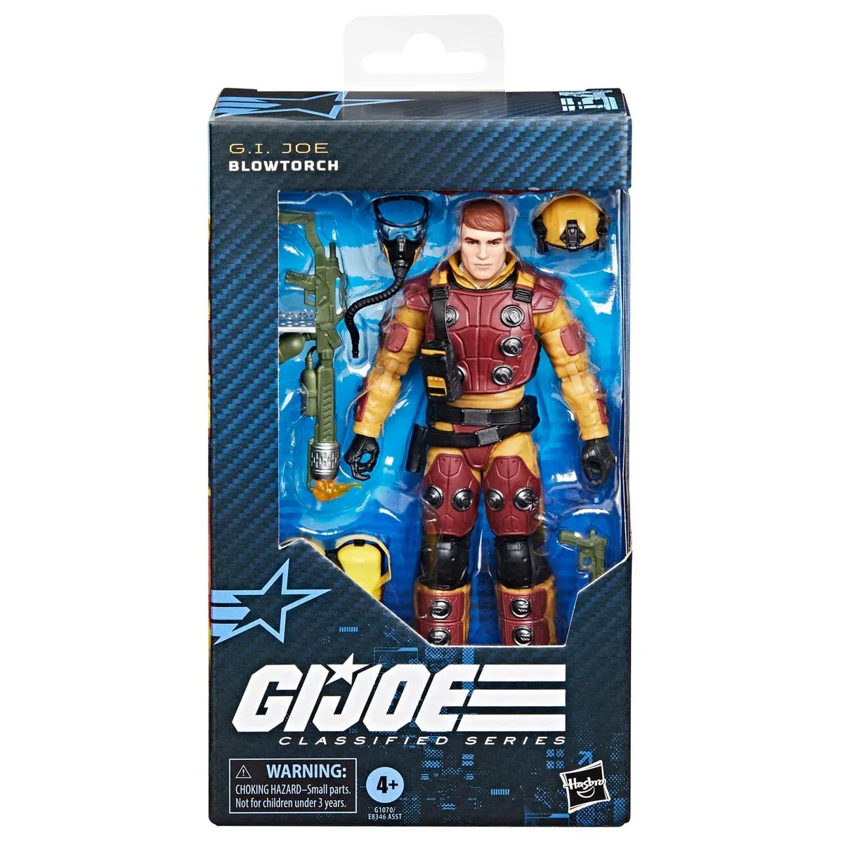 GI JOE Classified Series 6 GI JOE Classified Series 6" Blowtorch Action Figure