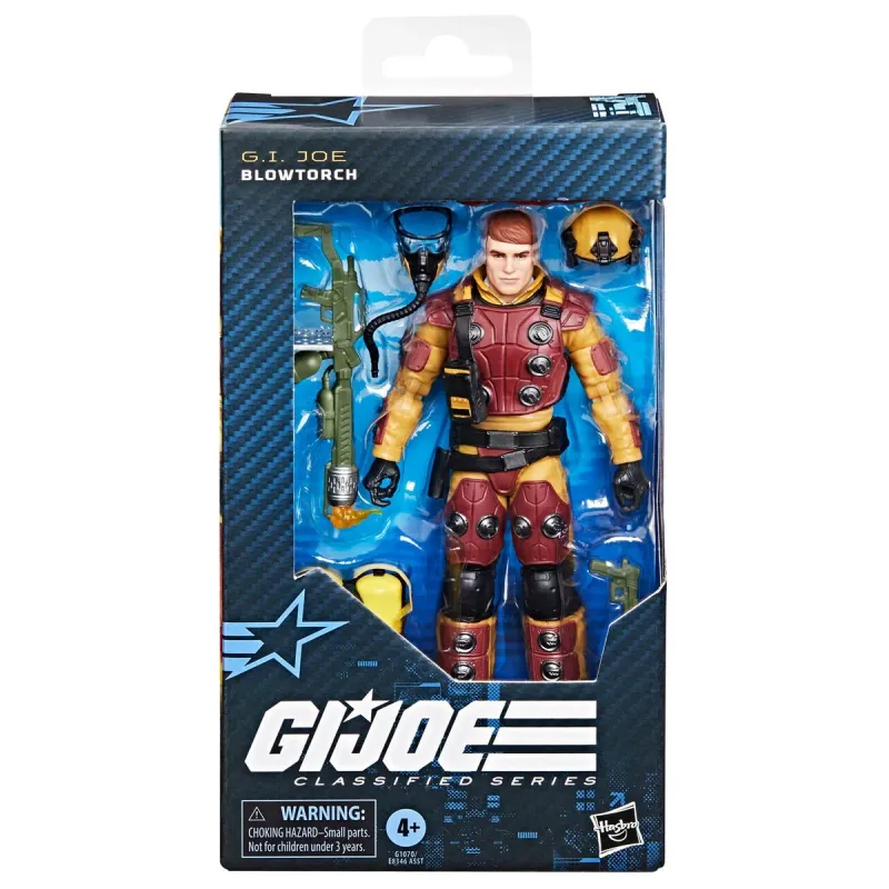 GI JOE Classified Series 6 GI JOE Classified Series 6" Blowtorch Action Figure
