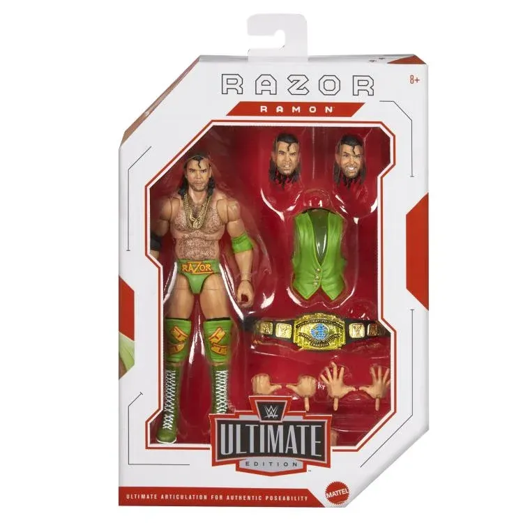WWE Ultimate Edition Greatest Hits Razor Ramon Action Figure WWE Ultimate Edition Greatest Hits Razor Ramon Action Figure