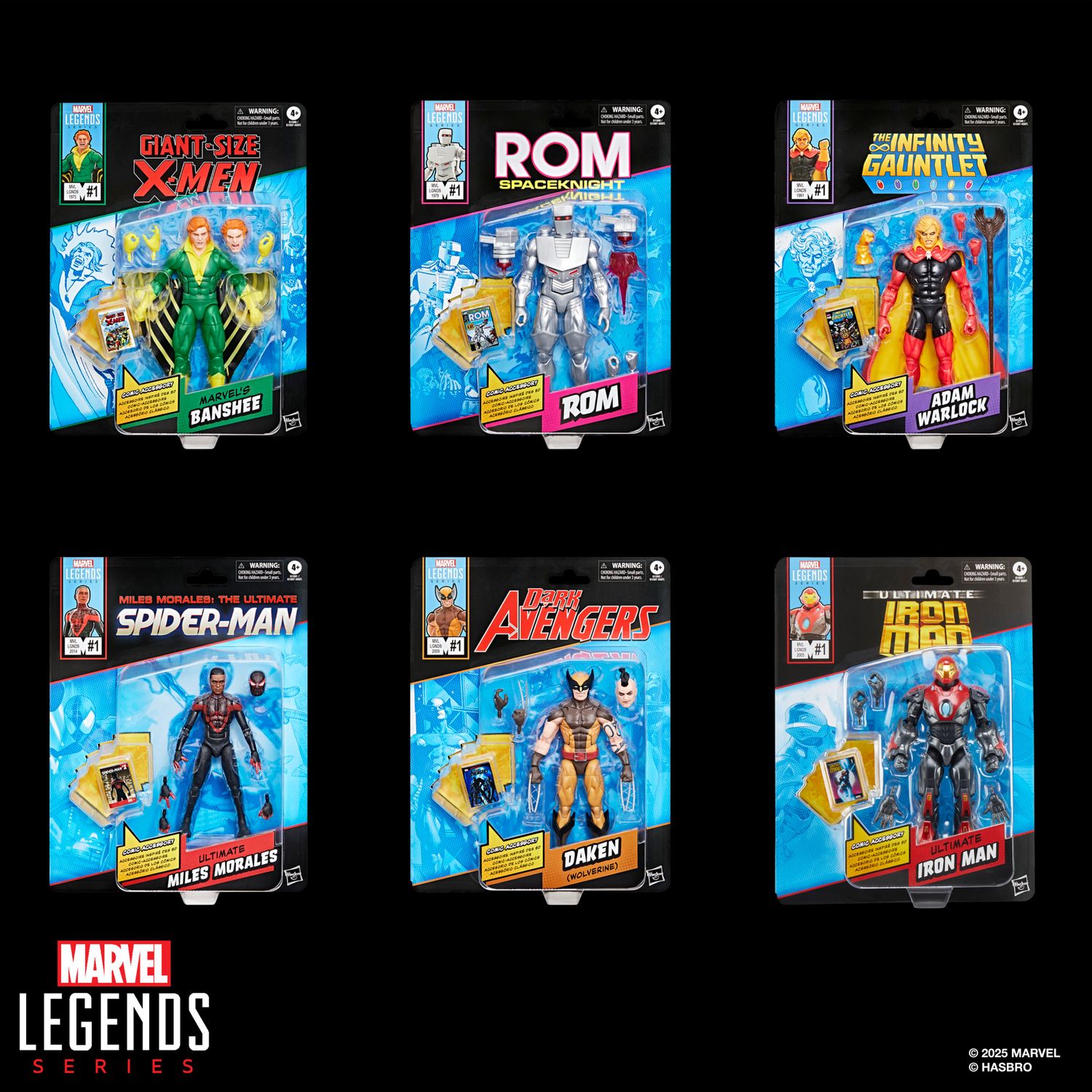 Marvel Legends Comic Inspired Wave Set of 6 Action Figures Marvel Legends Comic Inspired Wave Set of 6 Action Figures