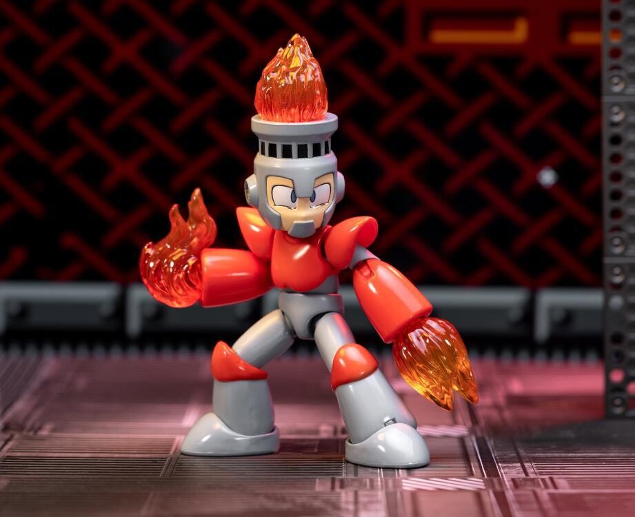 JADA TOYS MEGA MAN: Fire Man 6-Inch Action Figure JADA TOYS MEGA MAN: Fire Man 6-Inch Action Figure