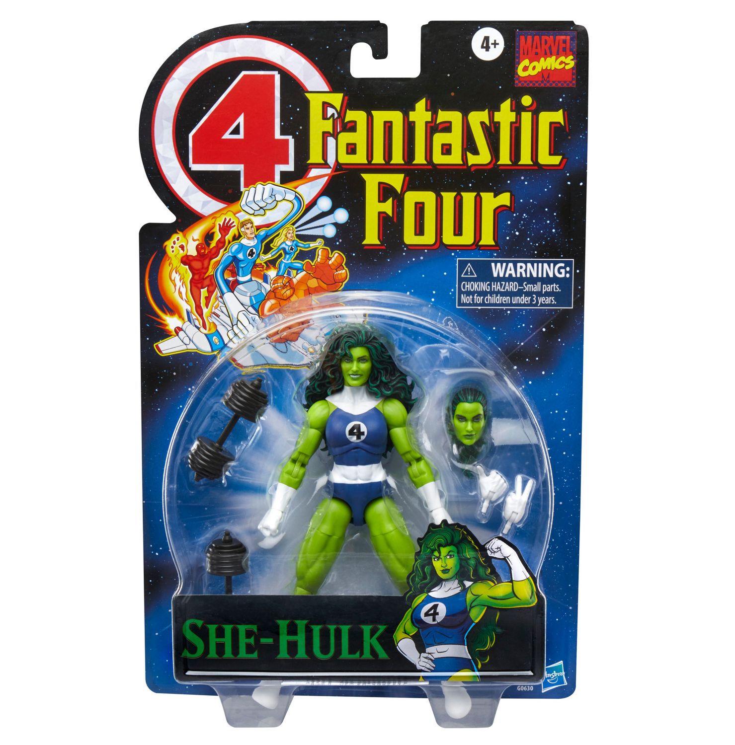 Marvel Legends 6" She-Hulk, Fantastic Four Action Figure