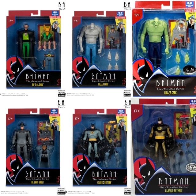 MCFARLANE TOYS DC MULTIVERSE  (Batman: The Animated Series) BAF JONAH HEX SET OF 6 ACTION FIGURES