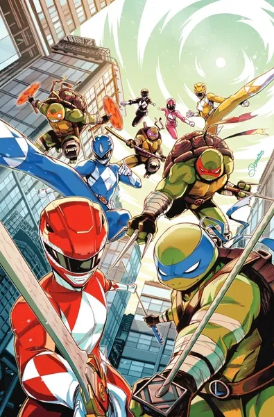 MMPR TMNT III #1 CVR A ZONNO BOOM PRH AND IDW COMICS (13th August 2025)