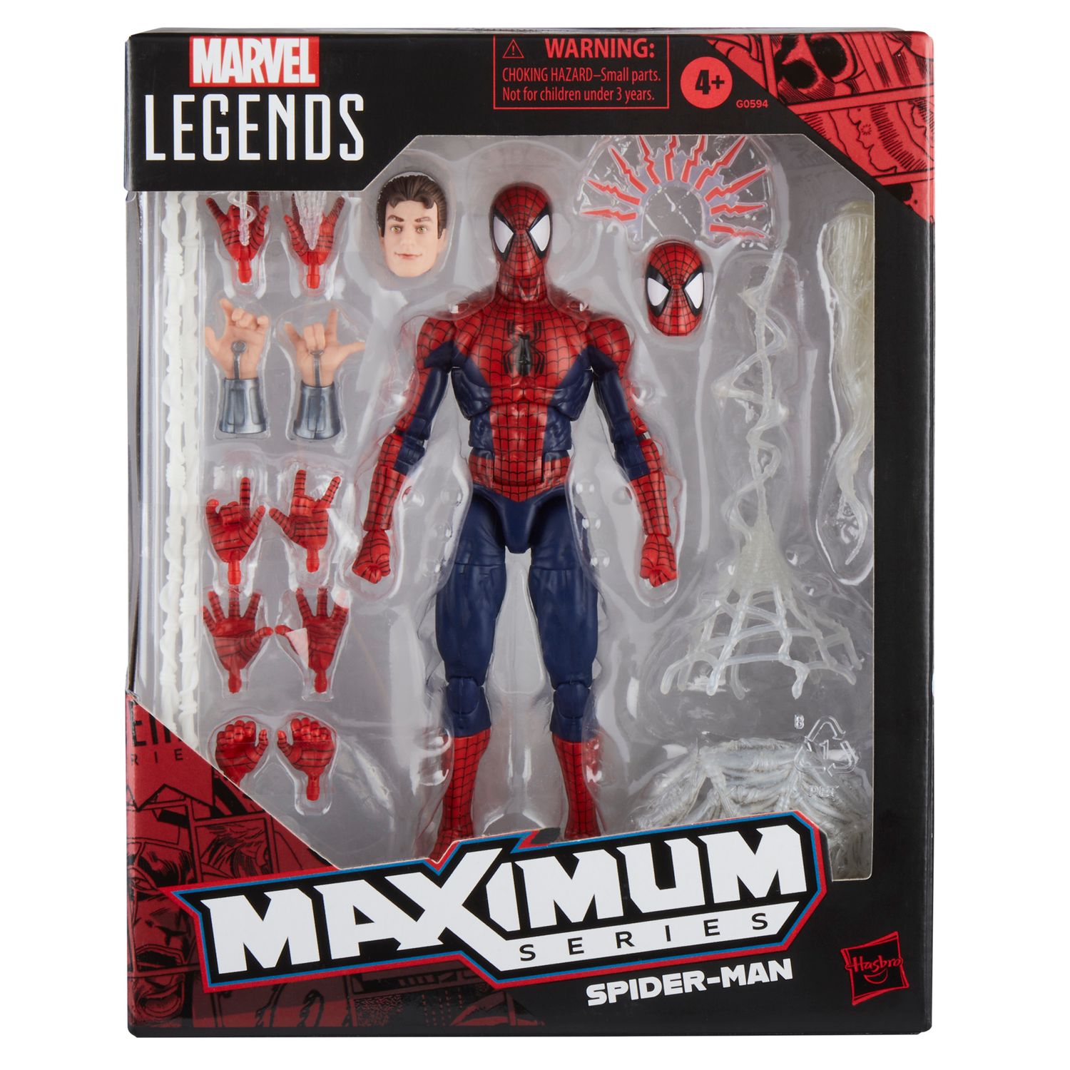 Marvel Legends Maximum Series Spider-Man Action Figure