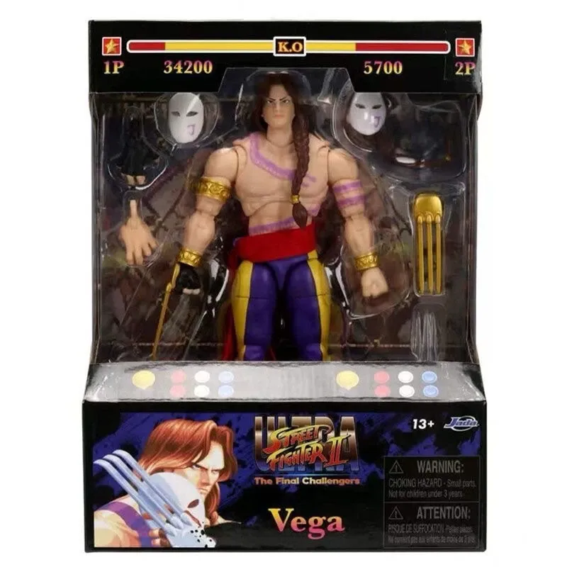JADA TOYS Ultra Street Fighter II Vega 6-Inch Action Figure