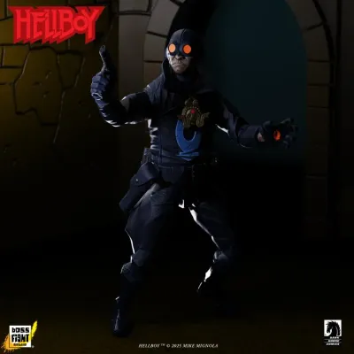 **PRE-ORDER** BOSS FIGHT STUDIO Hellboy Lobster Johnson (The Iron Prometheus) 1/12 Scale Action Figure **PRE-ORDER** BOSS FIGHT STUDIO Hellboy Lobster Johnson (The Iron Prometheus) 1/12 Scale Action Figure