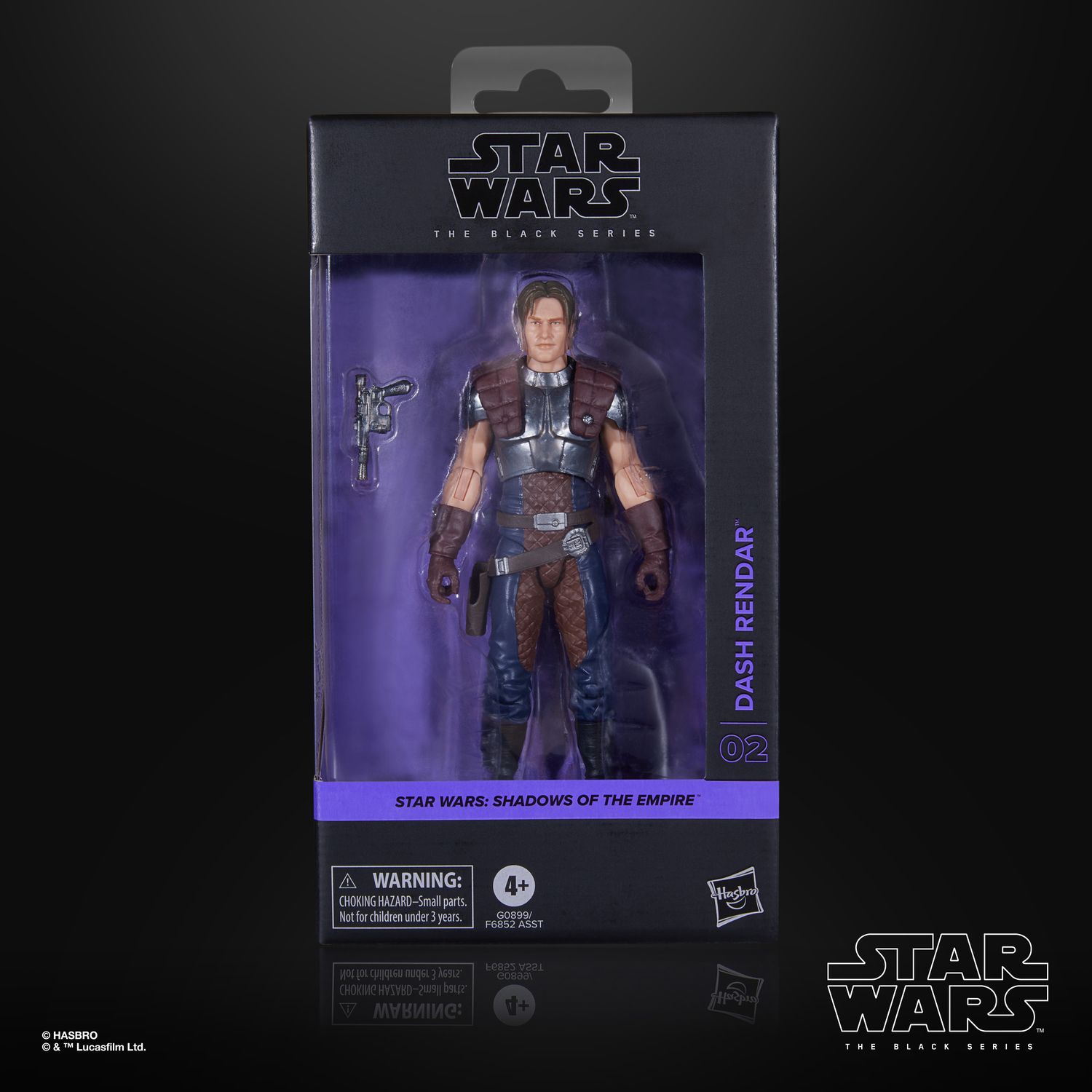 Star Wars The Black Series 6" Dash Rendar (Shadows of the Empire)