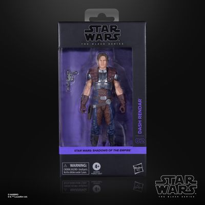Star Wars The Black Series 6 Star Wars The Black Series 6" Dash Rendar (Shadows of the Empire)