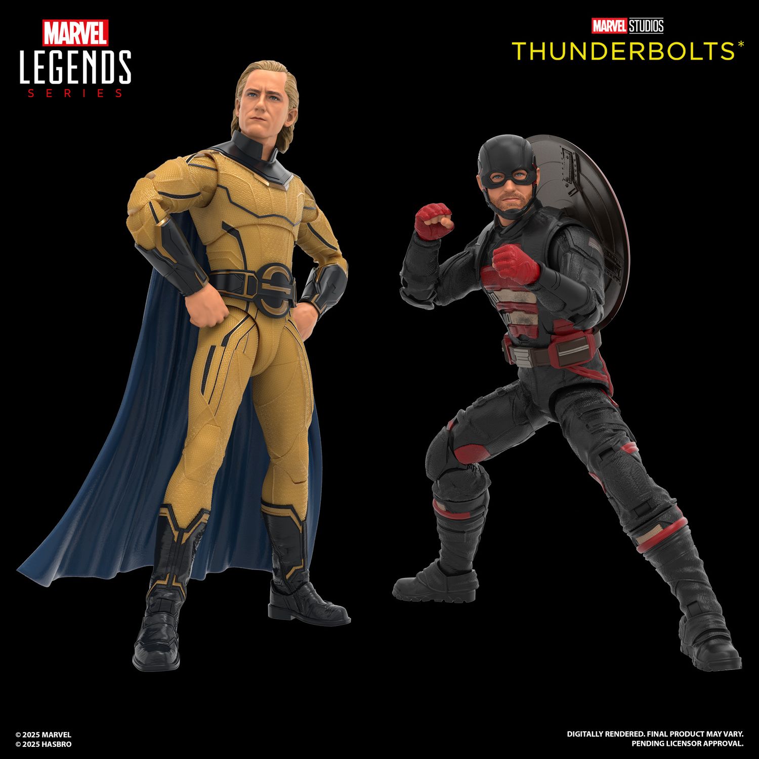 Marvel Legends Series Thunderbolts John F. Walker and Sentry Action Figures Marvel Legends Series Thunderbolts John F. Walker and Sentry Action Figures