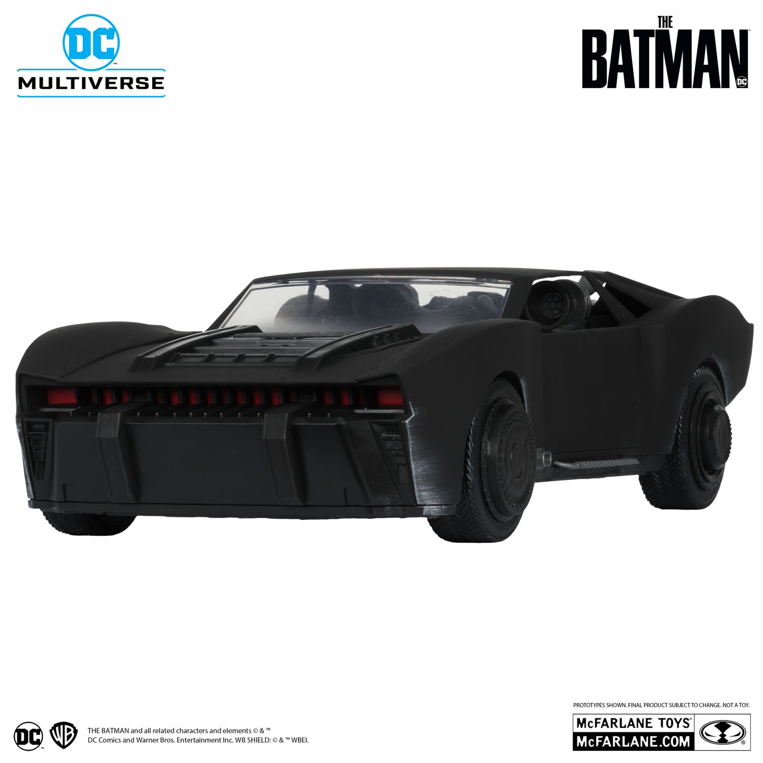 MCFARLANE TOYS DC MULTIVERSE Batmobile (The Batman) Gold Label