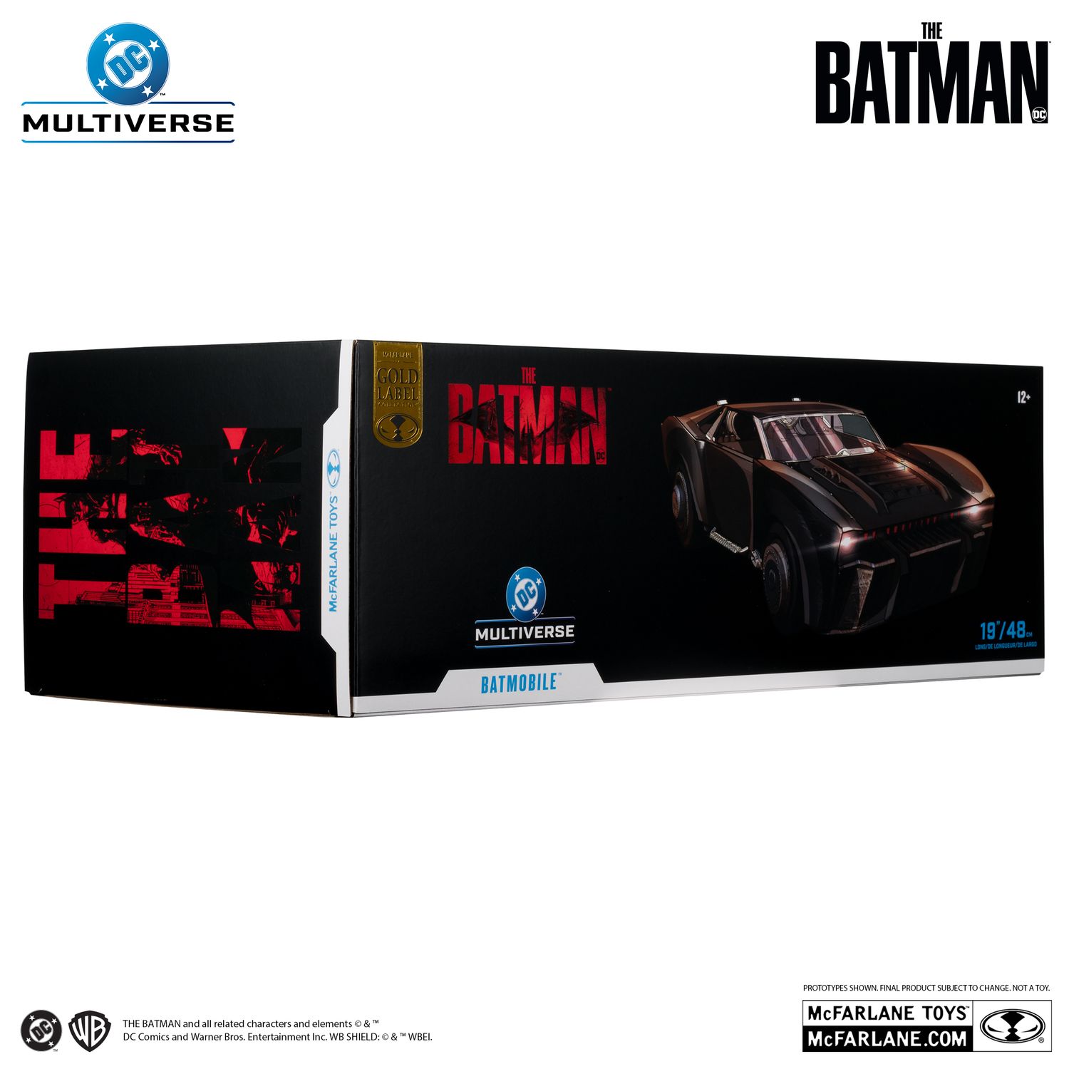 Batmobile Gold Label – DC Multiverse – Batman Beyond – McFarlane Toys – Neuf