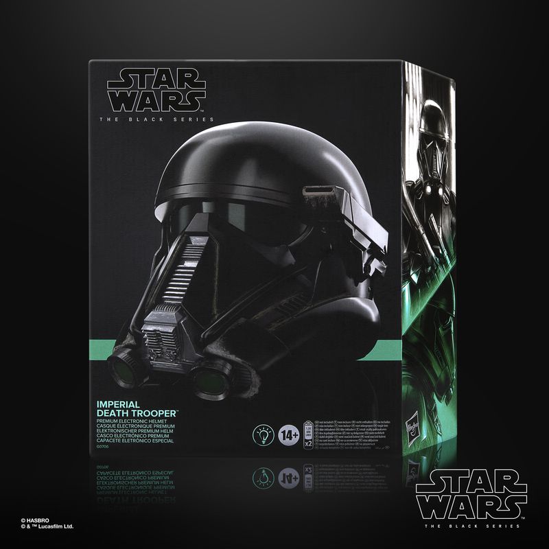 Star Wars The Black Series Imperial Death Trooper Electronic Helmet (Rogue One) Star Wars The Black Series Imperial Death Trooper Electronic Helmet (Rogue One)
