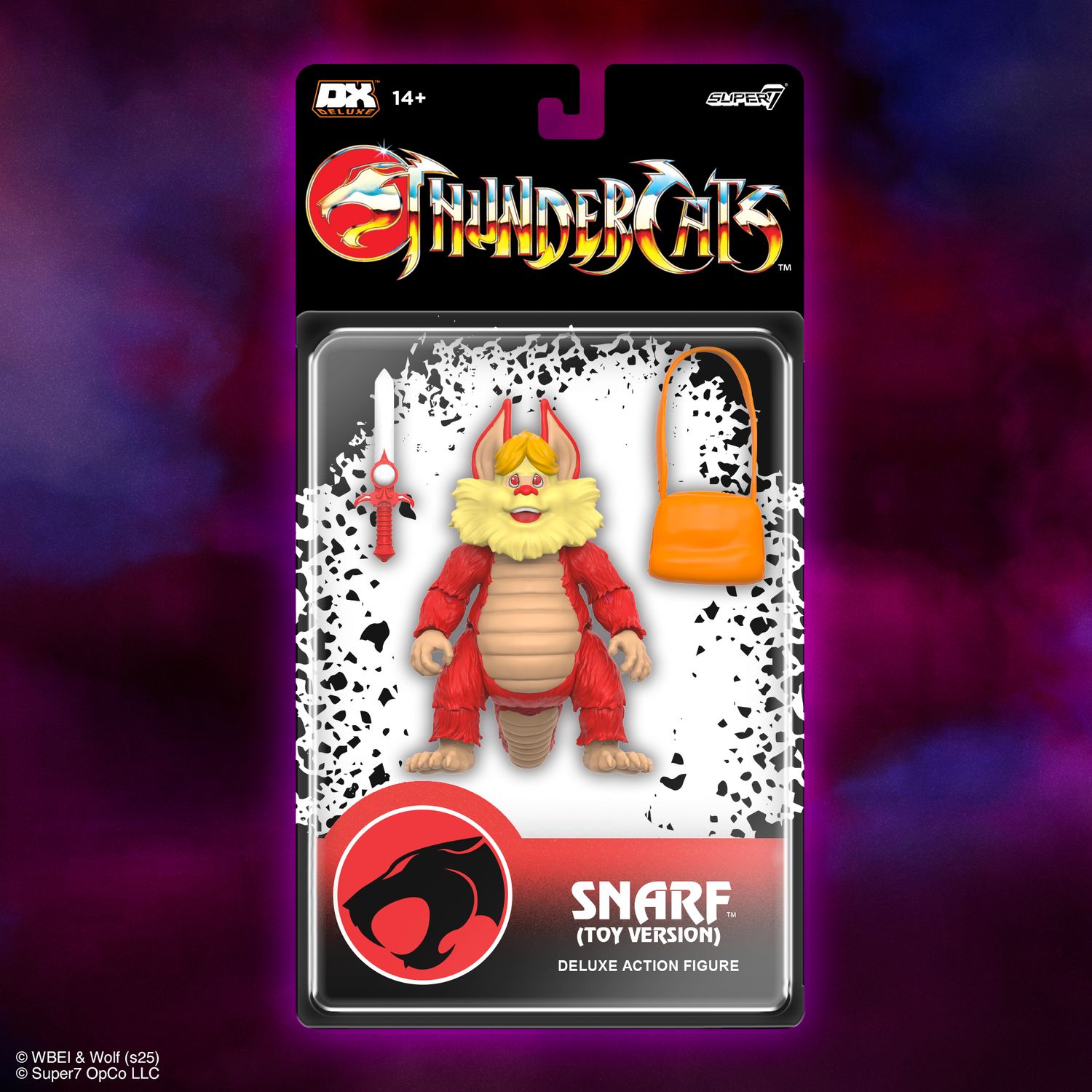 Super7 THUNDERCATS DELUXE! Snarf (TOY VARIANT) Figure 7" Scale Action Figure