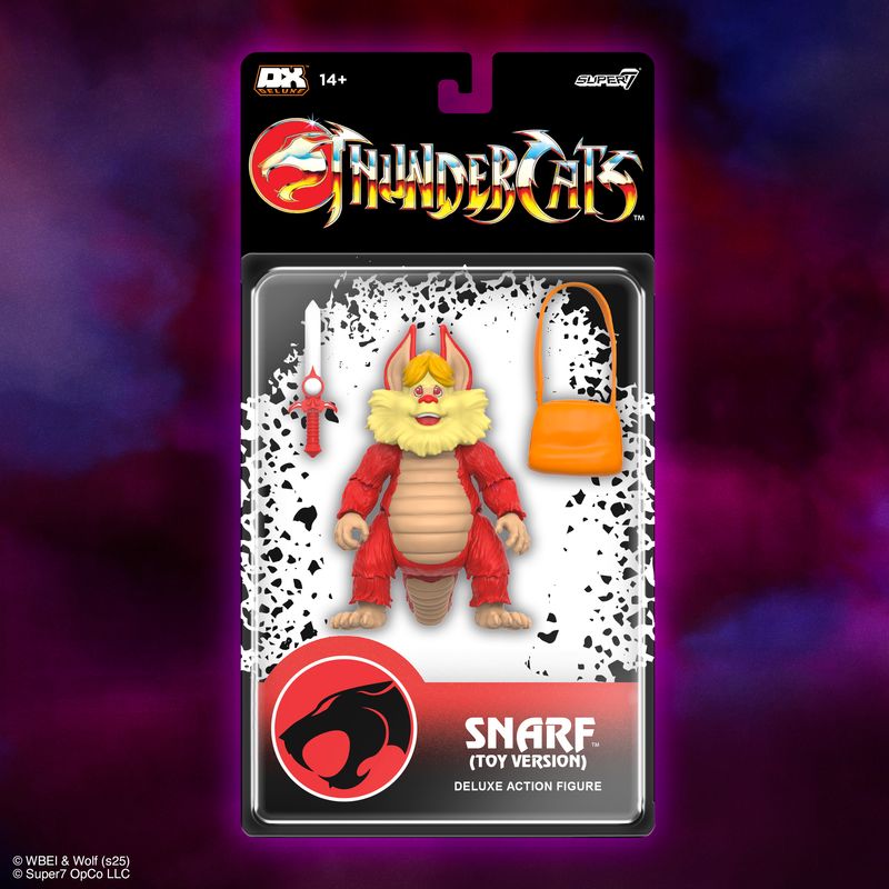 Super7 THUNDERCATS DELUXE! Snarf (TOY VARIANT) Figure 7" Scale Action Figure