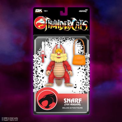 Super7 THUNDERCATS DELUXE! Snarf (TOY VARIANT) Figure 7" Scale Action Figure