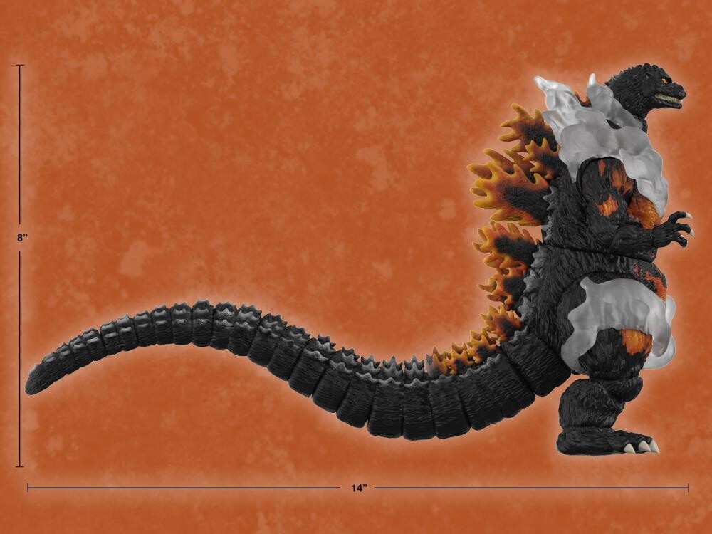 Super7 TOHO GODZILLA Ultimates Burning Godzilla (1995) Figure