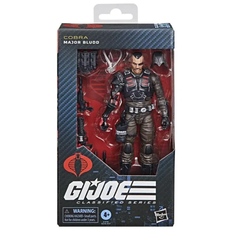 GI JOE Classified Series 6" Dreadnok Major Bludd (166) With Combat Armor