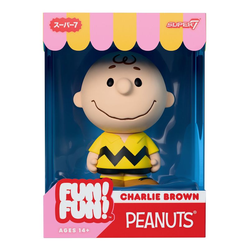 Super7 Fun! Fun! Peanuts Wave 01 Charlie Brown (Yellow Shirt)