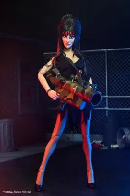 NECA Elvira: Mistress of the Dark Commando Elvira Clothed Action Figure NECA Elvira: Mistress of the Dark Commando Elvira Clothed Action Figure