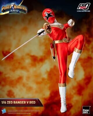 Threezero  Power Rangers Zeo Red Ranger 1:6 Scale Action Figure