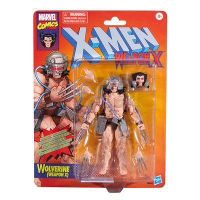 Marvel Legends X-Men Retro Wolverine (Weapon X) Action Figure