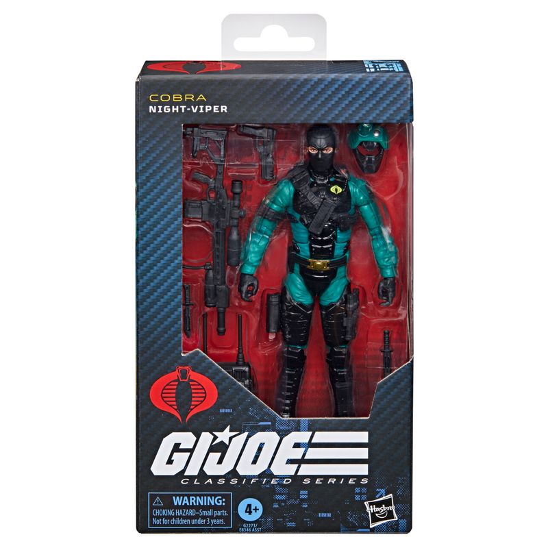 ***PRE ORDER*** G.I. Joe Classified Series 6 ***PRE ORDER*** G.I. Joe Classified Series 6" Night-Viper #187 Action Figure