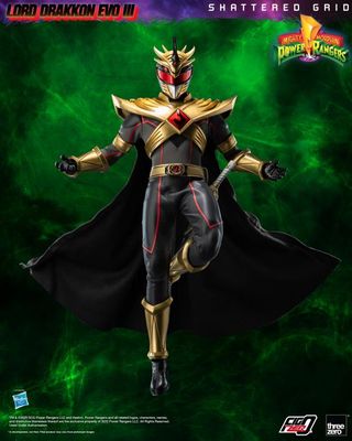 ***PRE ORDER*** Threezero Mighty Morphin Power Rangers: Shattered Grid FigZero Lord Drakkon (Evo III Ver.) 1/6 Scale Action Figure ***PRE ORDER*** Threezero Mighty Morphin Power Rangers: Shattered Grid FigZero Lord Drakkon (Evo III Ver.) 1/6 Scale Action Figure