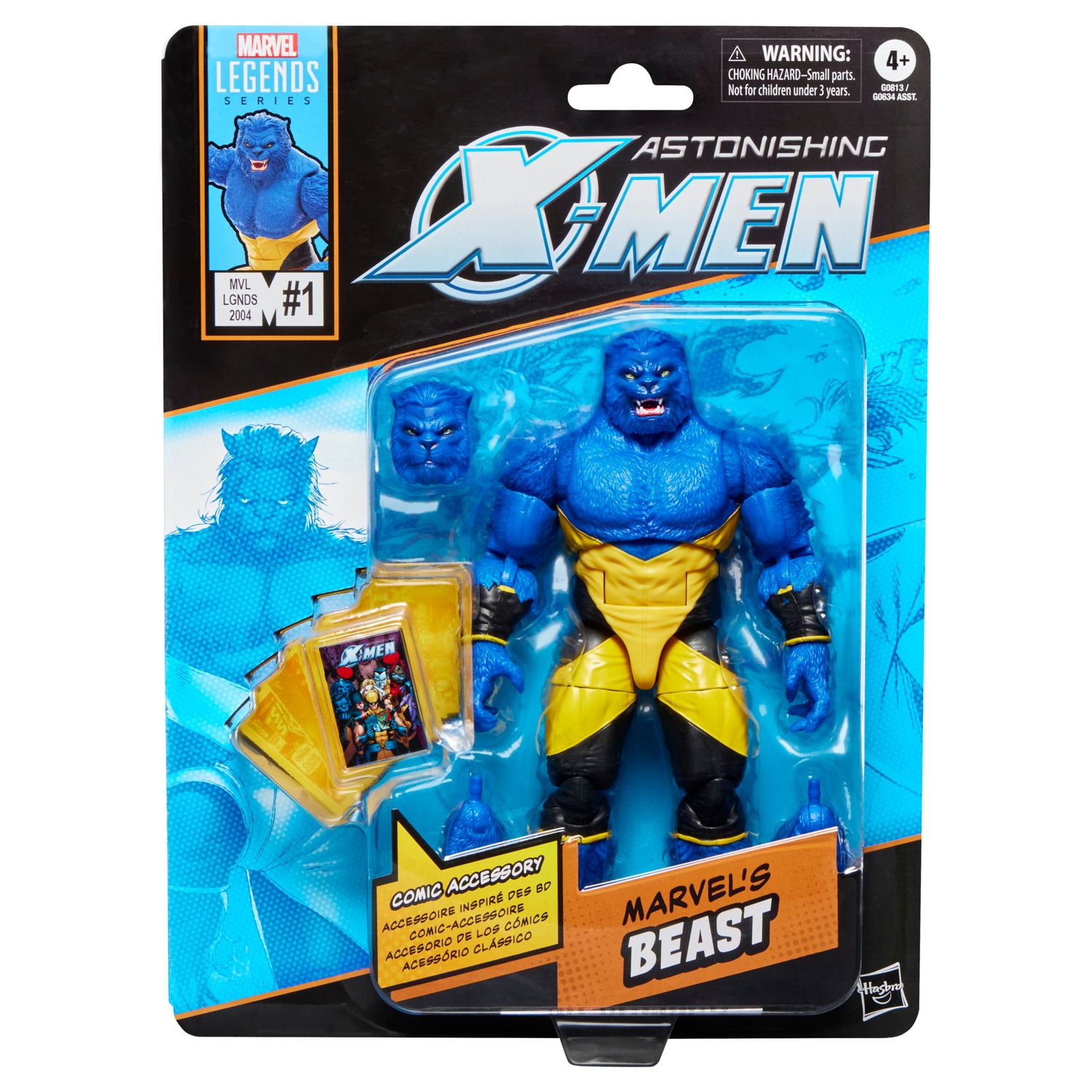 Marvel Legends Comic Inspired Wave 2 Beast Action Figure Marvel Legends Comic Inspired Wave 2 Beast Action Figure