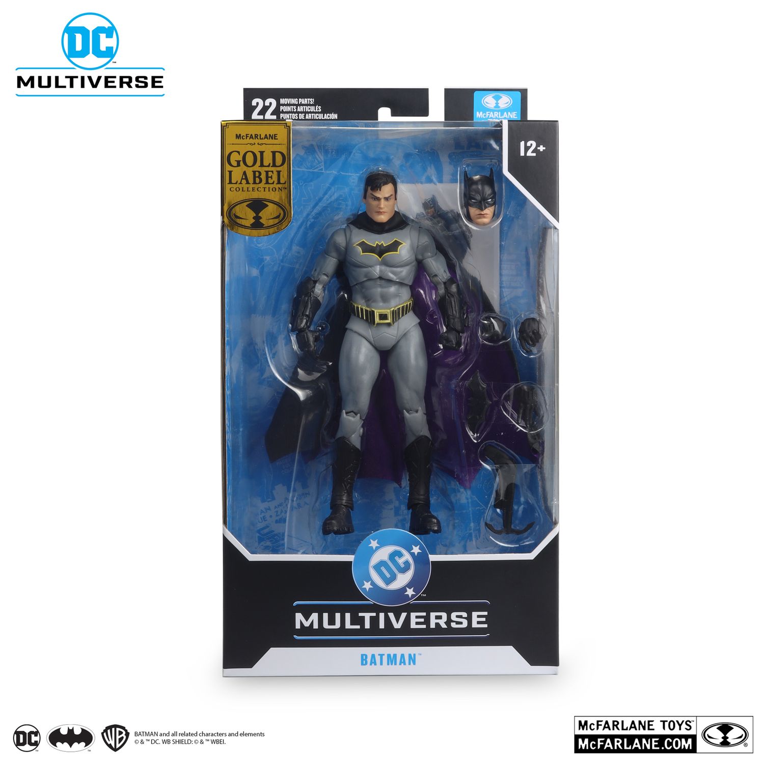 MCFARLANE TOYS DC MULTIVERSE Batman (DC Rebirth) Gold Label