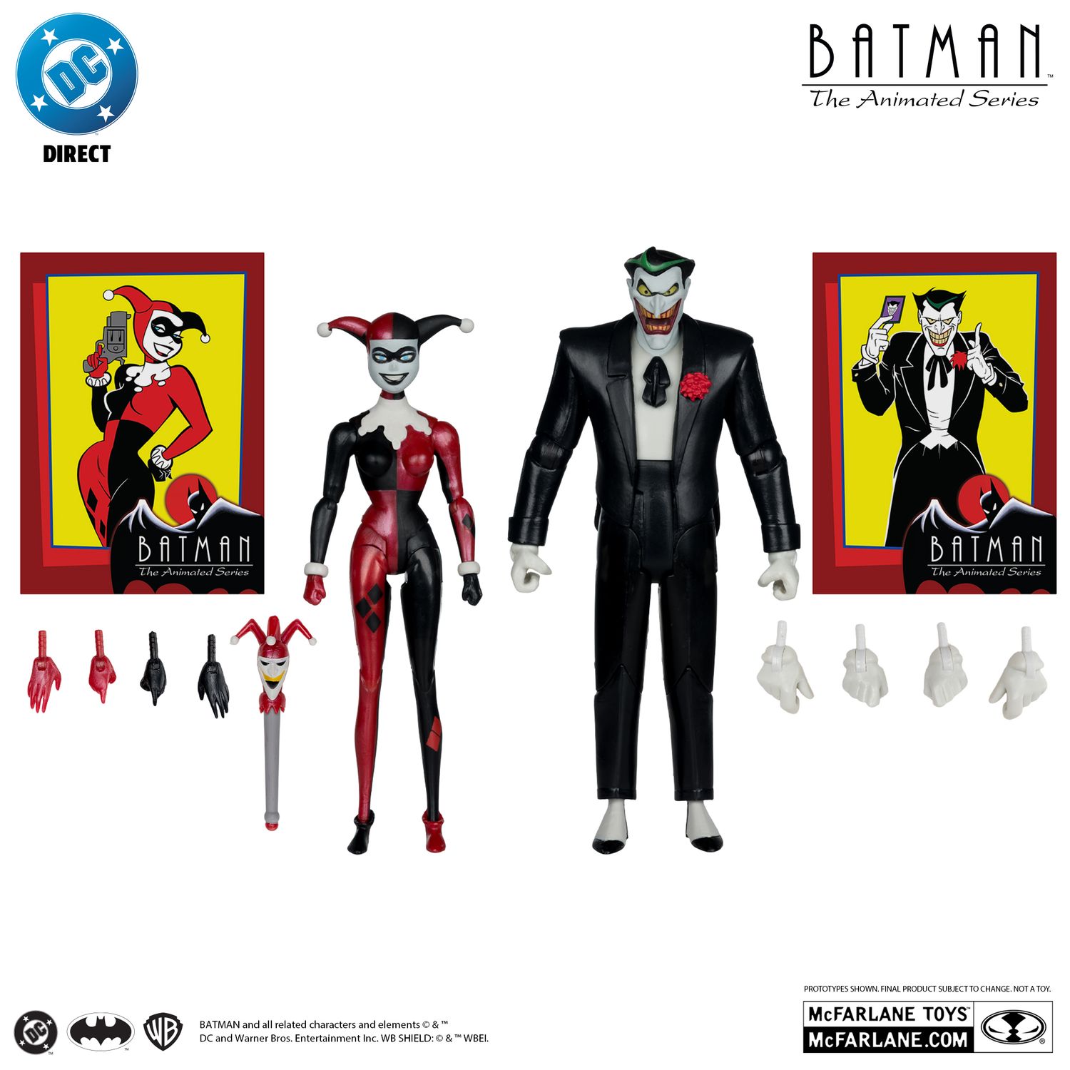 MCFARLANE TOYS DC MULTIVERSE Harley Quinn & The Joker (Mad Love) 2