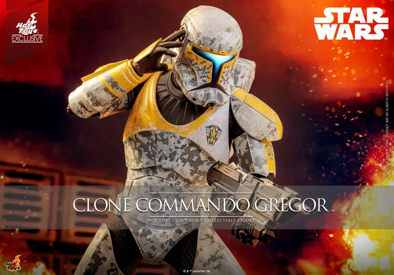 Hot Toys 1:6 Clone Commando Gregor (Exclusive) Hot Toys 1:6 Clone Commando Gregor (Exclusive)