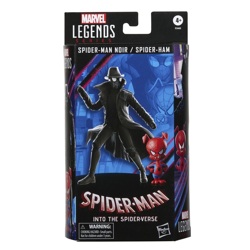 Marvel Legends Series Spider Man 60th Anniversary Spider Man Noir and Spider Ham 2-Pack