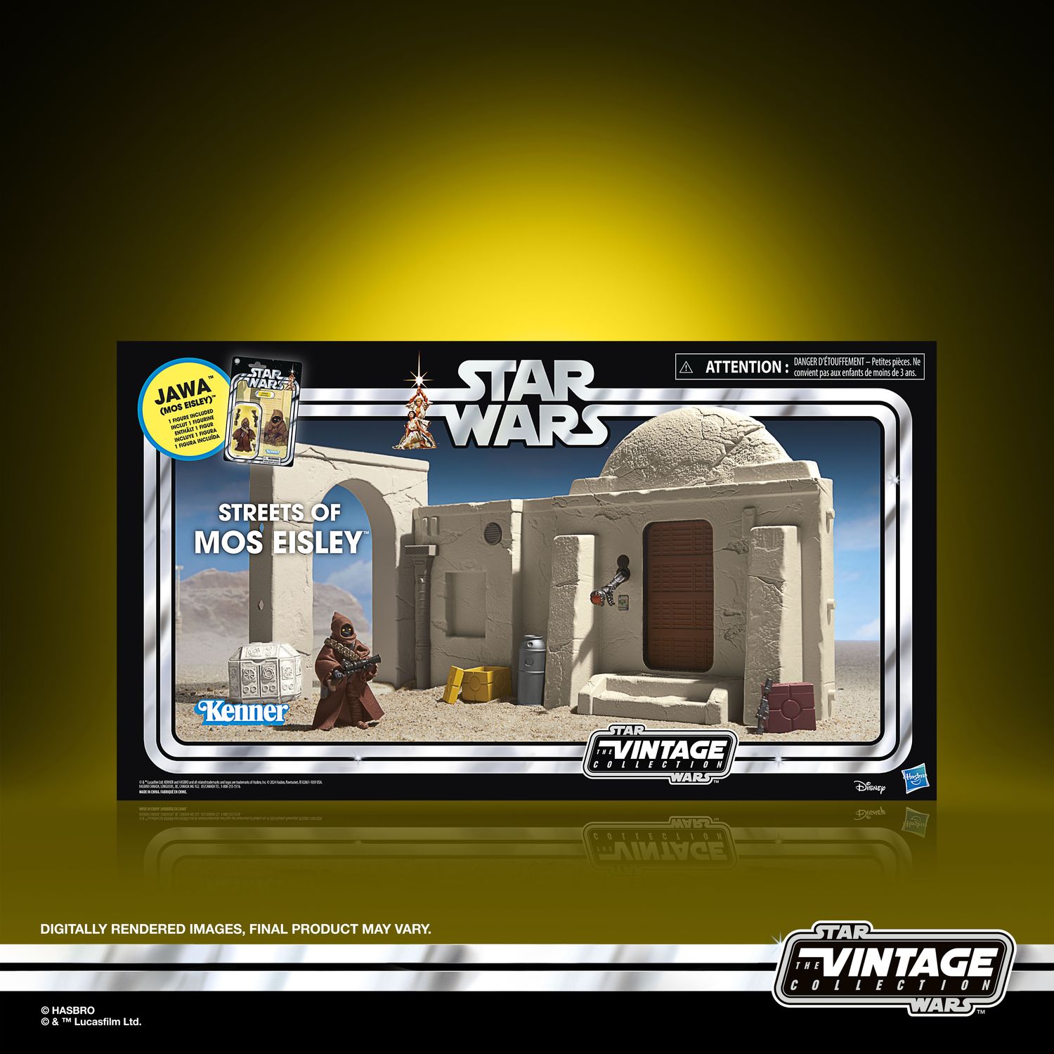 Star Wars The Vintage Collection Streets of Mos Eisley, Star Wars: A New Hope 3.75 Inch Collectible Action Figure Playset Star Wars The Vintage Collection Streets of Mos Eisley, Star Wars: A New Hope 3.75 Inch Collectible Action Figure Playset