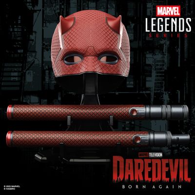 Marvel Legends Series Daredevil: Born Again Premium Roleplay Mask and Billy Club