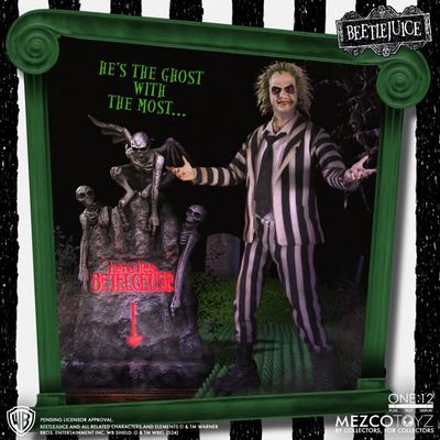 MEZCO ONE:12 COLLECTIVE Beetlejuice Deluxe Edition
