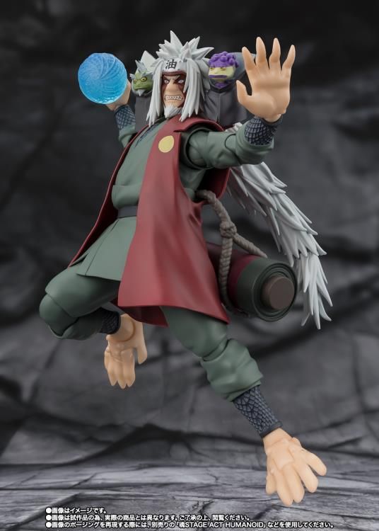 Bandai NARUTO SH FIGUARTS Jiraiya Hidden Leaf Heroic Master Sage (Sage Mode)