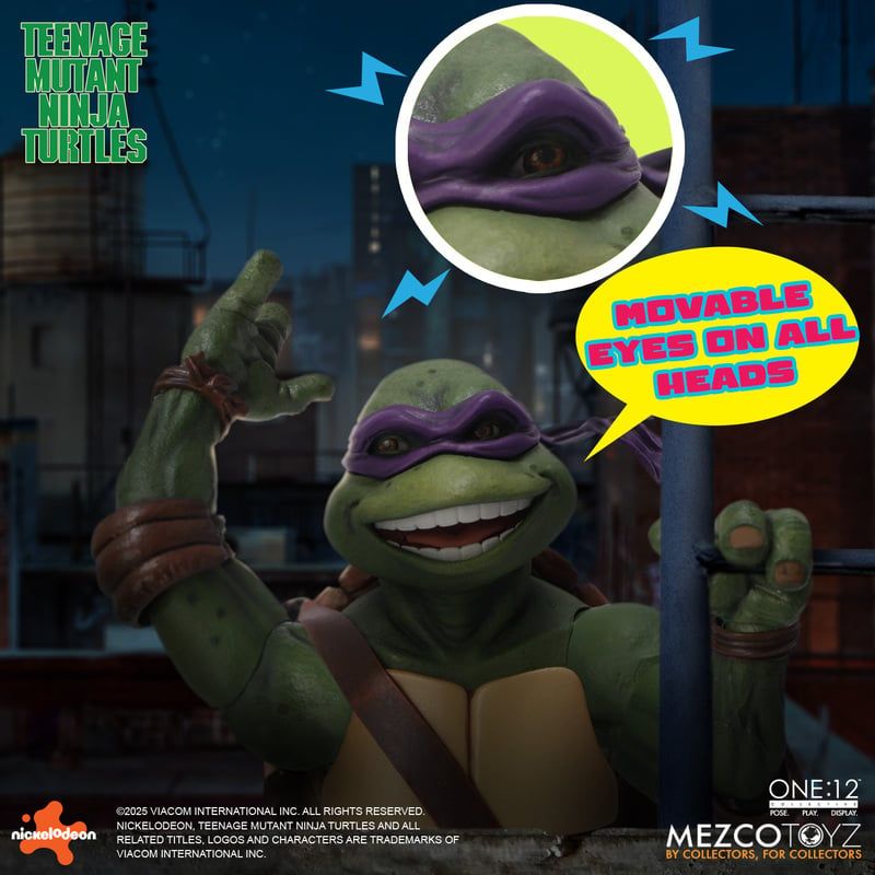 PRE ORDER** MEZCO ONE:12 COLLECTIVE Teenage Mutant Ninja Turtles