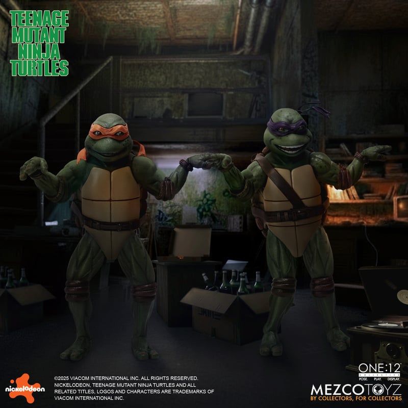 PRE ORDER** MEZCO ONE:12 COLLECTIVE Teenage Mutant Ninja Turtles