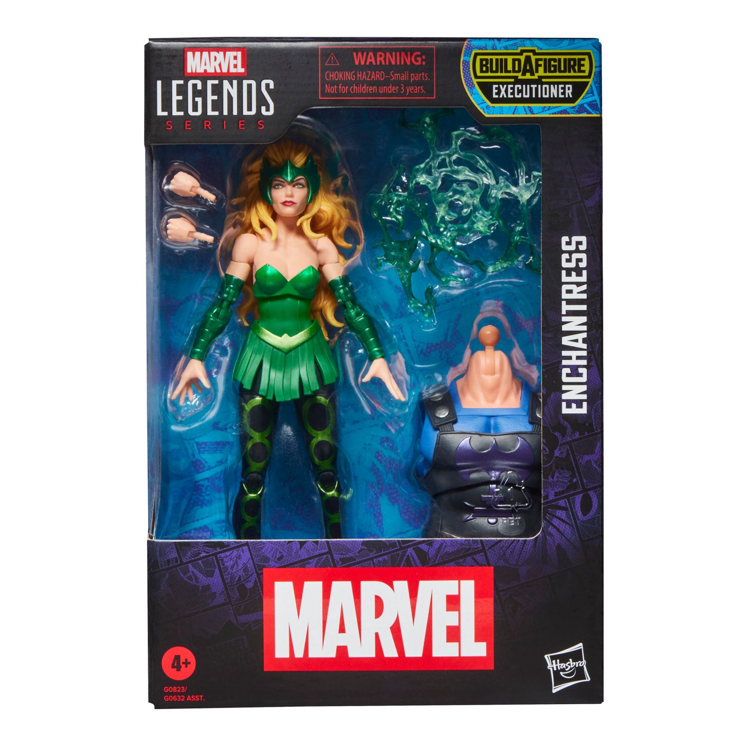 Marvel Legends Series 6 Marvel Legends Series 6" Comic Wave Enchantress Action Figure (Executioner BAF)