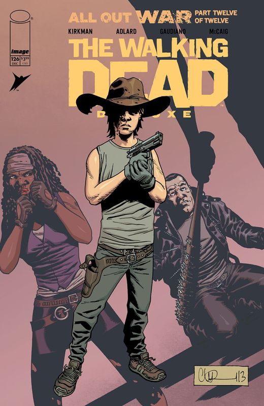 WALKING DEAD DELUXE #126 CVR B CHARLIE ADLARD VAR IMAGE COMICS (10th December 2025)