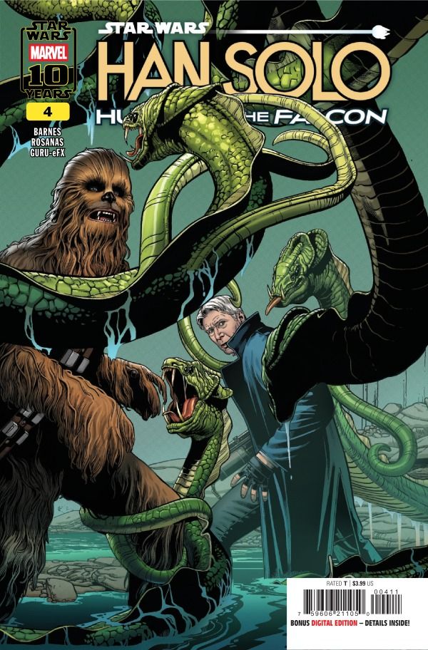 STAR WARS HAN SOLO HUNT FOR THE FALCON #4 CVR A ROSANAS MARVEL COMICS (10th December 2025) STAR WARS HAN SOLO HUNT FOR THE FALCON #4 CVR A ROSANAS MARVEL COMICS (10th December 2025)