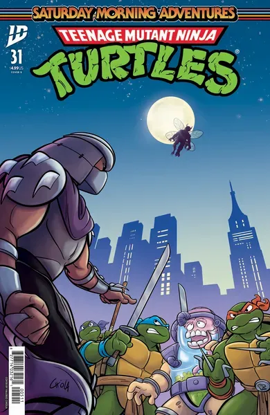 TMNT SATURDAY MORNING ADVENTURES #31 CVR B VALERIO CHIOLA IDW COMICS (10th December 2025)